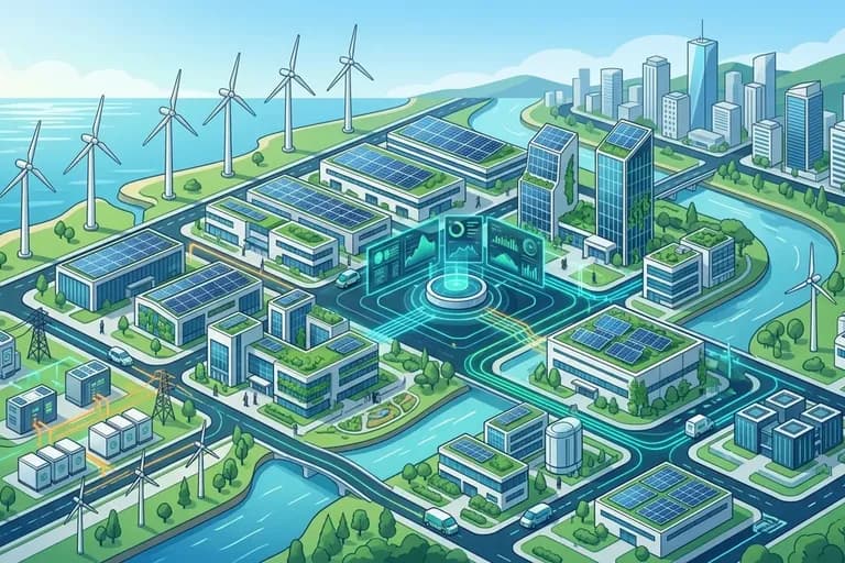 江苏省印发《江苏省零碳园区建设实施方案》政策解读配图